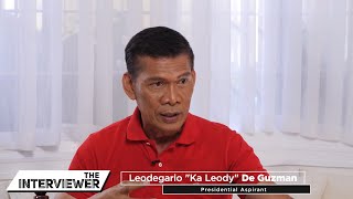 The 2022 Presidential OneOnOne Interviews with Boy Abunda Leodegario quotKa Leodyquot De Guzman [upl. by Imik]