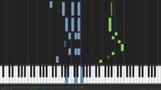 The Entertainer full song  synthesia [upl. by Avilys]