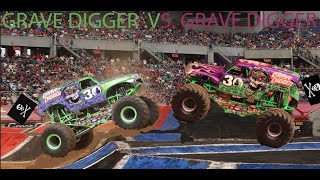 GRAVE DIGGER 30th ANNIVERSARY FREESTYLE SHOW [upl. by Chew]