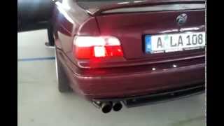 BMW 318i e36 Coupe Sound exhaust Sport Auspuff [upl. by Nnazus]