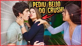 ELA PEDIU UM BEIJO PARA O MEU IRMÃO NA FRENTE DA CRUSH  TROLLANDO AMIGA  REZENDE EVIL [upl. by Goldner760]