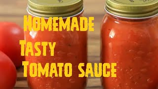 Homemade tomato sauce [upl. by Assiron198]