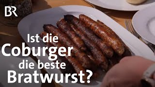 Fränkische Spezialität Coburger Bratwurst selbst gemacht  Zwischen Spessart und Karwendel  BR [upl. by Leshia]