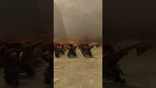 Ranged Units in Total War Chaos Dwarfs shorts totalwar warhammer [upl. by Esinned]