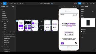 Figma prototype with animation [upl. by Sion539]