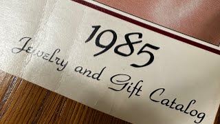 Complete Hillmark Jewlery amp Gift Catalog Flip Through 1985 ASMR amp NOSTALGIA [upl. by Ivz]