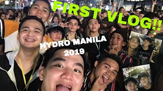 FIRST VLOG HYDRO MANILA 2019 w TIKTOK INFLUENCER [upl. by Pease866]