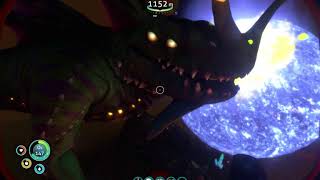 Subnautica Killing a Sea Dragon Leviathan in 30 seconds [upl. by Jaddo710]