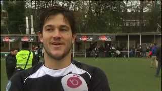 Rugby  Kituro Schaerbeek Fiumme Oro Roma 624 [upl. by Elie]