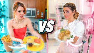 Cooking for our Boyfriends Challenge SISTER vs SISTER [upl. by Bible]