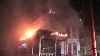 LAFD  Estrella Victorian House Fire [upl. by Behnken]