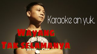 Karaoke wayang tak selamanya no vokal 14 [upl. by Hcirteid]