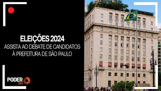 Ao vivo Assista ao debate dos candidatos à Prefeitura de SP [upl. by Leone]