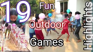 19 Collections of Fun Outdoor Games [upl. by Egrog]