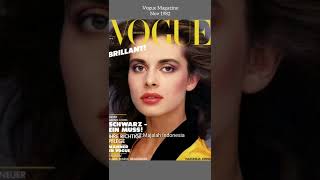 Nastassja Kinski is on the cover of VOGUE majalahindonesia nastassjakinski voguemagz covermodel [upl. by Nawud]