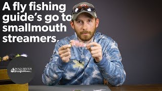 A fly fishing guides go to smallmouth bass streamers [upl. by Naig]