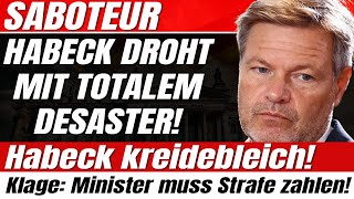 Habeck kreidebleich Vom Minister zum Gesetzesbrecher Und was kommt dann [upl. by Willetta]