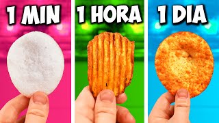 Patatas chips de 1 minuto vs 1 hora vs 1 dia por VANZAI [upl. by Neo533]