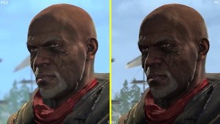 Assassins Creed Rogue PS3 vs PC Graphics Comparison [upl. by Yerag]