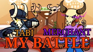 FNF MY BATTLE tabi vs merchant gameplay [upl. by Shippee]