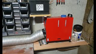 Chinese Diesel Heater Installation in my Garage [upl. by Hibben924]