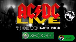 ROCK BAND ACDC  Gameplay Completa  XBOX 360 [upl. by Quintus]