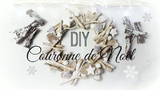 DIY de Noël 6  Couronne et Bûches de Noël ❆ [upl. by Clayson]