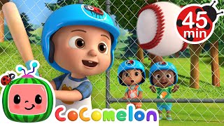 Take Me Out to the Ball Game Song ⚾🧢  CoComelon Nursery Rhymes amp Kids Songs [upl. by Haras]