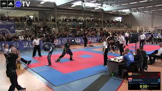 Bavarian Open 24  PF  J M 74kg  Max Melnik vs Dominic Lamplmaier [upl. by Htennek]