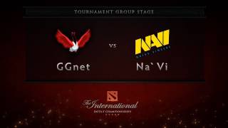 NaVi vs GGnet  Group Stage  Dota 2 International [upl. by Haym545]