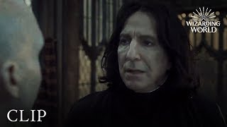 Snape is the Master of Voldemorts Elder Wand  Harry Potter and the Deathly Hallows Pt 2 [upl. by Yenahs]