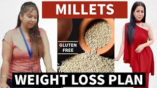 Bajra Millets Diet Plan For Weight Loss In Hindi  Full Day Indian DietMeal Plan Fat to Fab [upl. by Eidnam]