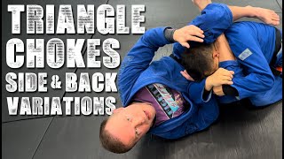 How to Use Modified Triangle Positions  JiuJitsu Submissions [upl. by Hollingsworth]