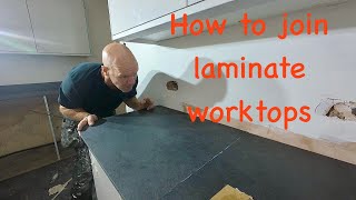 How to join laminate worktops [upl. by Adleme]