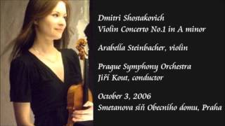 Shostakovich Violin Concerto No1 in A minor  Steinbacher  Kout  Prague Symphony Orchestra [upl. by Pinkerton57]