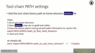 Linux device driver lecture 2  Toolchain setup [upl. by Havstad]