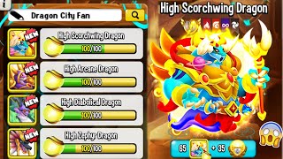 Dragon City  Max upgrade for HIGH ASCENDED SUPREME DRAGON  MAX Level 70 UNSTOPPABLE 😱 [upl. by Iaverne]