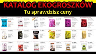 Katalog ekogroszków  sprawdź jaki ekogroszek wybrać  Ceny ekogroszku  Ranking ekogroszków [upl. by Akimet]