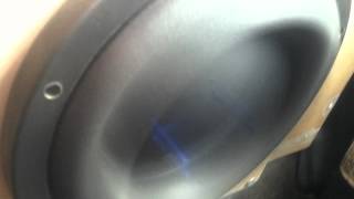 1 10quot Subwoofer Demolishing Truck at 34hz Fi Audio [upl. by Barina984]