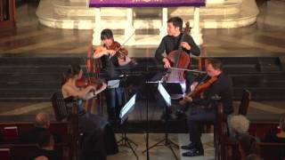 Attacca Quartet plays Haydn Op 9 no 2  Second Movement [upl. by Rotkiv]