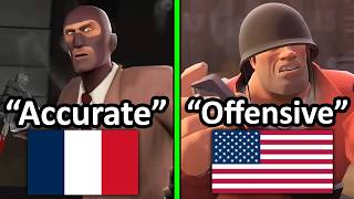 Does Team Fortress 2 Stereotype the Nationalities In Their Game [upl. by Tannen]