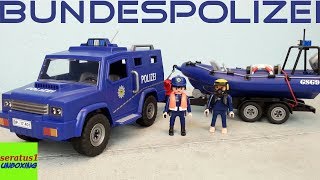 Playmobil Bundespolizei Truck 9396 GSG 9 auspacken seratus1 unboxing [upl. by Juliette293]