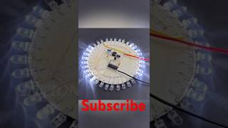 Diy 💡 🤯LED chaser circuit using CMOS IC CD4017 Logic Counter 20 LEDs and NE555 timer diy reels [upl. by Keemahs]