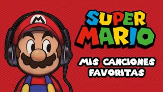 TOP 10 MEJORES CANCIONES SUPER MARIO BROS 🕹️🎵 Música de Videojuegos Nintendo [upl. by Jermain]