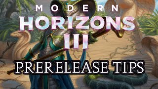 Modern Horizons 3 Prerelease Tips Tricks and Traps  Limited Levelups  MTG Sealed [upl. by Buchheim580]