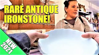 Ep361 WE FOUND VALUABLE ANTIQUE POTTERY STONEWARE BOWLS 😮😮😮 [upl. by Romola866]