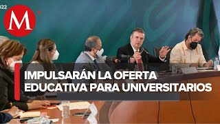 SEP y SRE impulsarán desarrollo educativo de mexicanos en el exterior [upl. by Ymmas578]