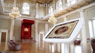 Rubens ceiling virtual tour at Banqueting House [upl. by Schram]