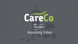 CareCo Aluminium Traveller Wheelchair Assembly Video [upl. by Llegna]