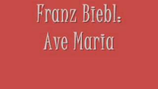 Franz Biebl Ave Maria [upl. by Consolata113]